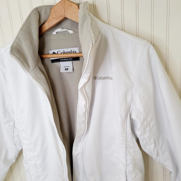 Columbia White soft shell jacket! - Picture 8 of 8
